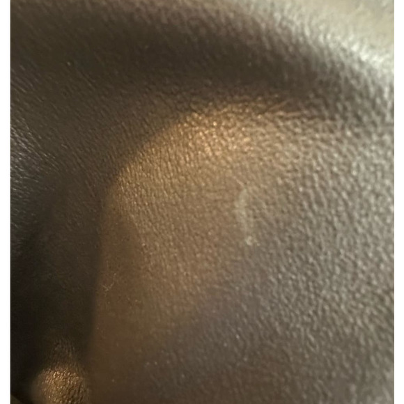 Shari's Place Black Soft Buttery Leather Button Down Shirt Jacket sz S - Picture 5 of 5